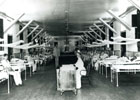 Army Contract Nurse on a Ward at the First Reserve Hospital Manila 